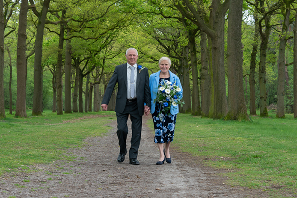 gouden bruiloft fotoshoot Hoogstraten